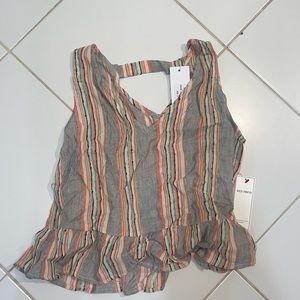 Red dress boutique top nwt